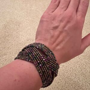 Multicolor Seed Bead Wrap Bracelet - Women Jewelry